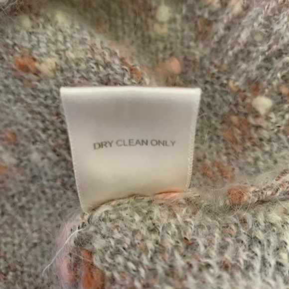 Willow & Clay Pullover Boucle Knit Bow Sweater Size Large - Picture 5 of 9